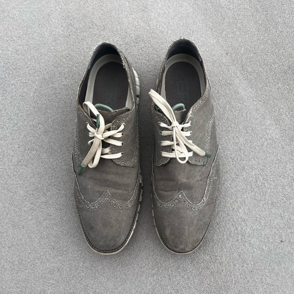 Cole Haan Gray Men's Oxfords